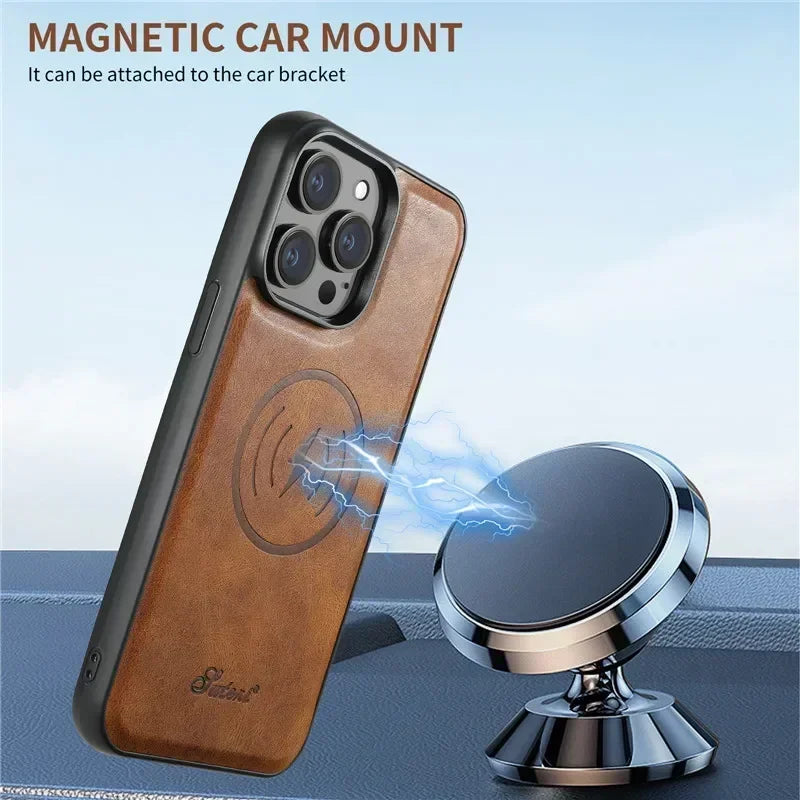 EUCAGR 2-in-1 MagSafe Wallet Case