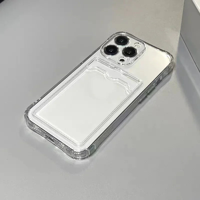 Shockproof Clear Silicone iPhone Case