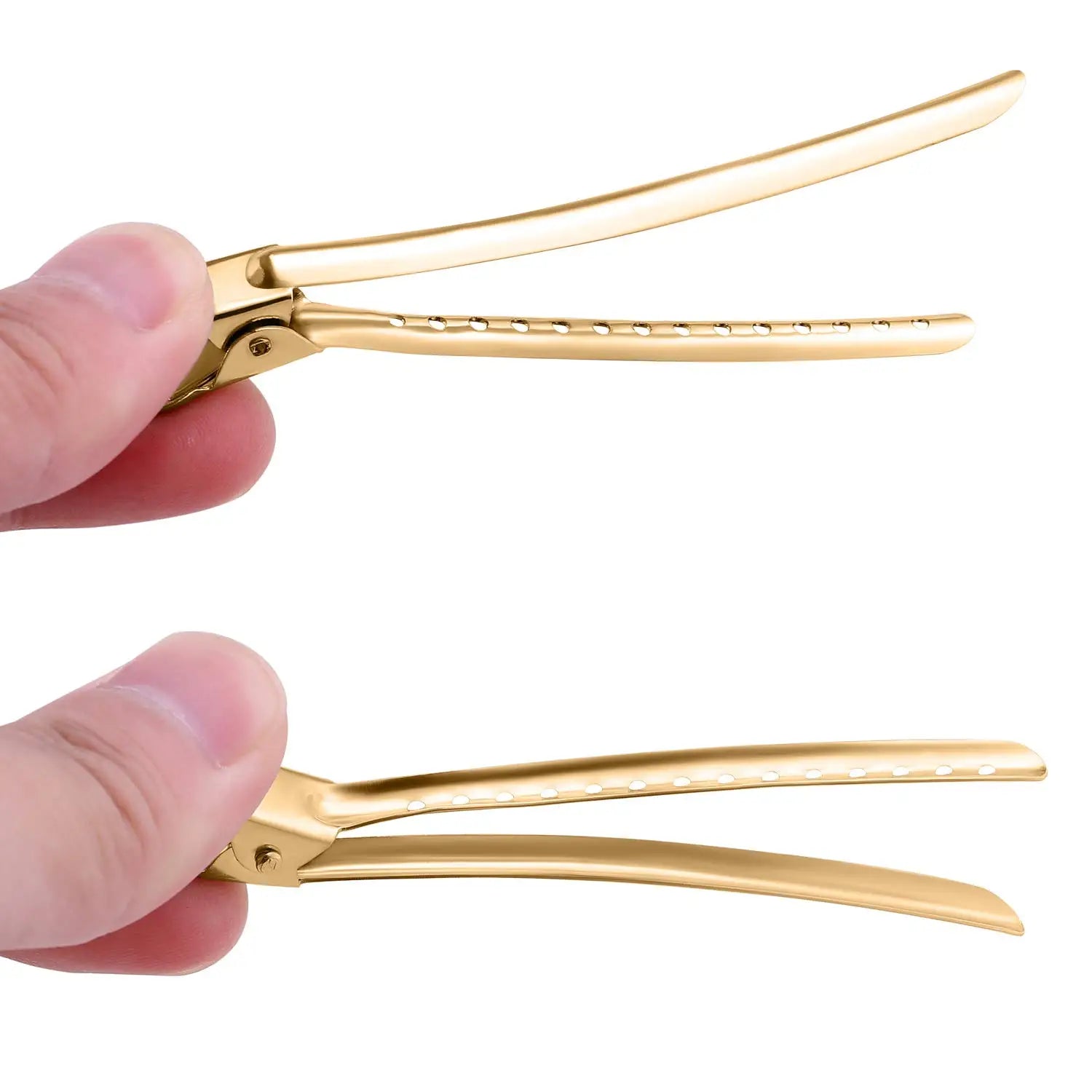 Stainless Steel Hairdressing Clips Set