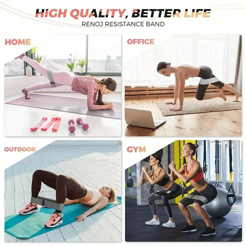 Gradient Crochet Deep Squat Resistance Band