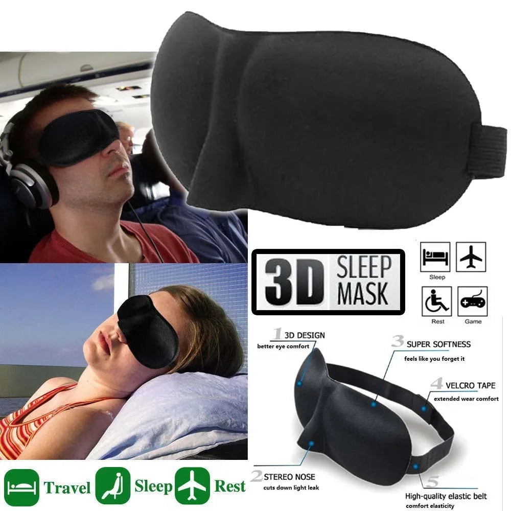 3D Soft Padded Sleeping Eye Mask