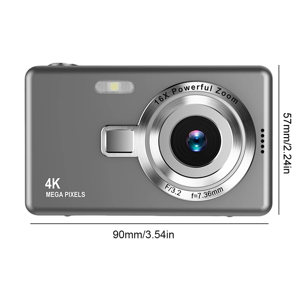 4K Vlogging Camera – 96MP Autofocus Zoom
