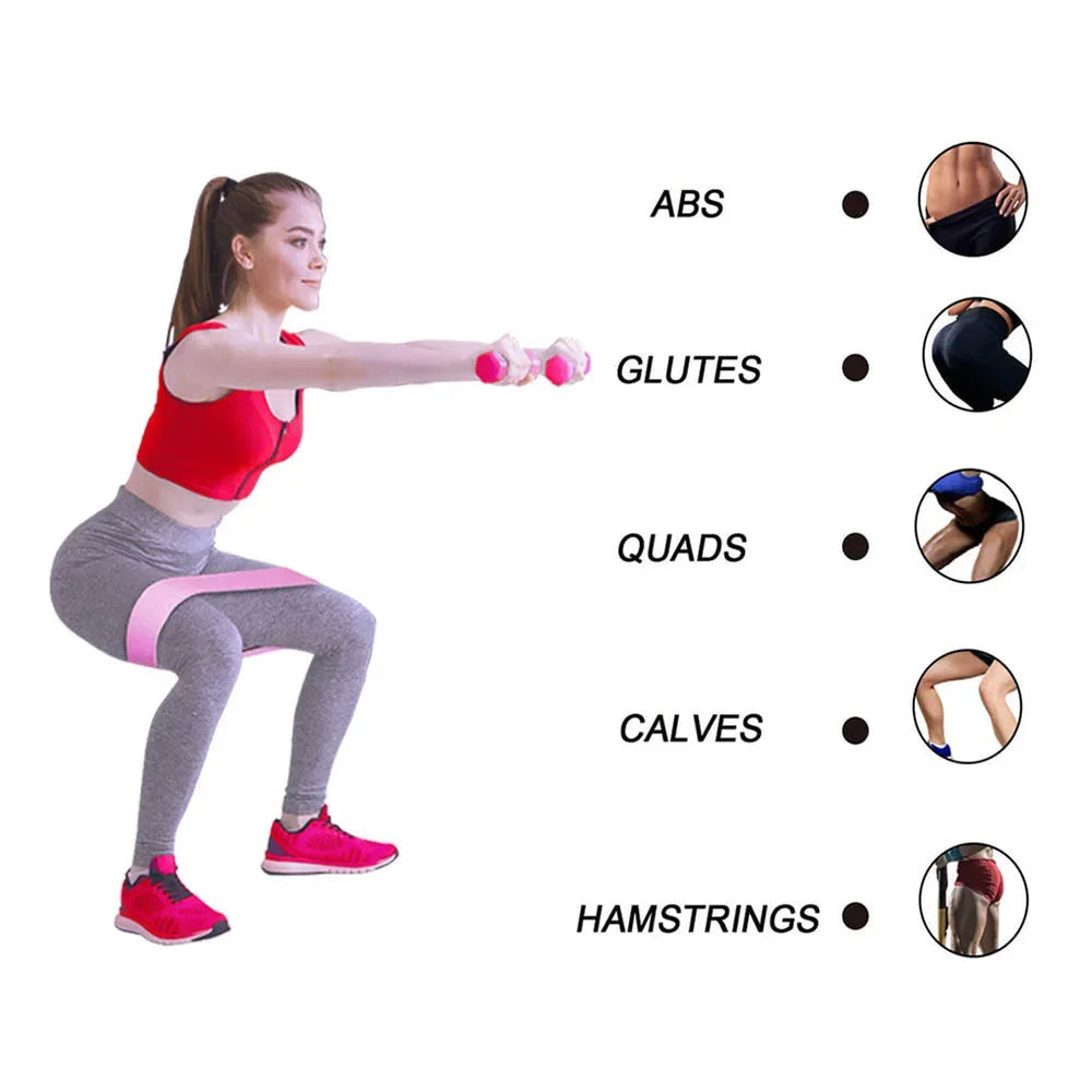 3pcs Workout Resistance Bands Set