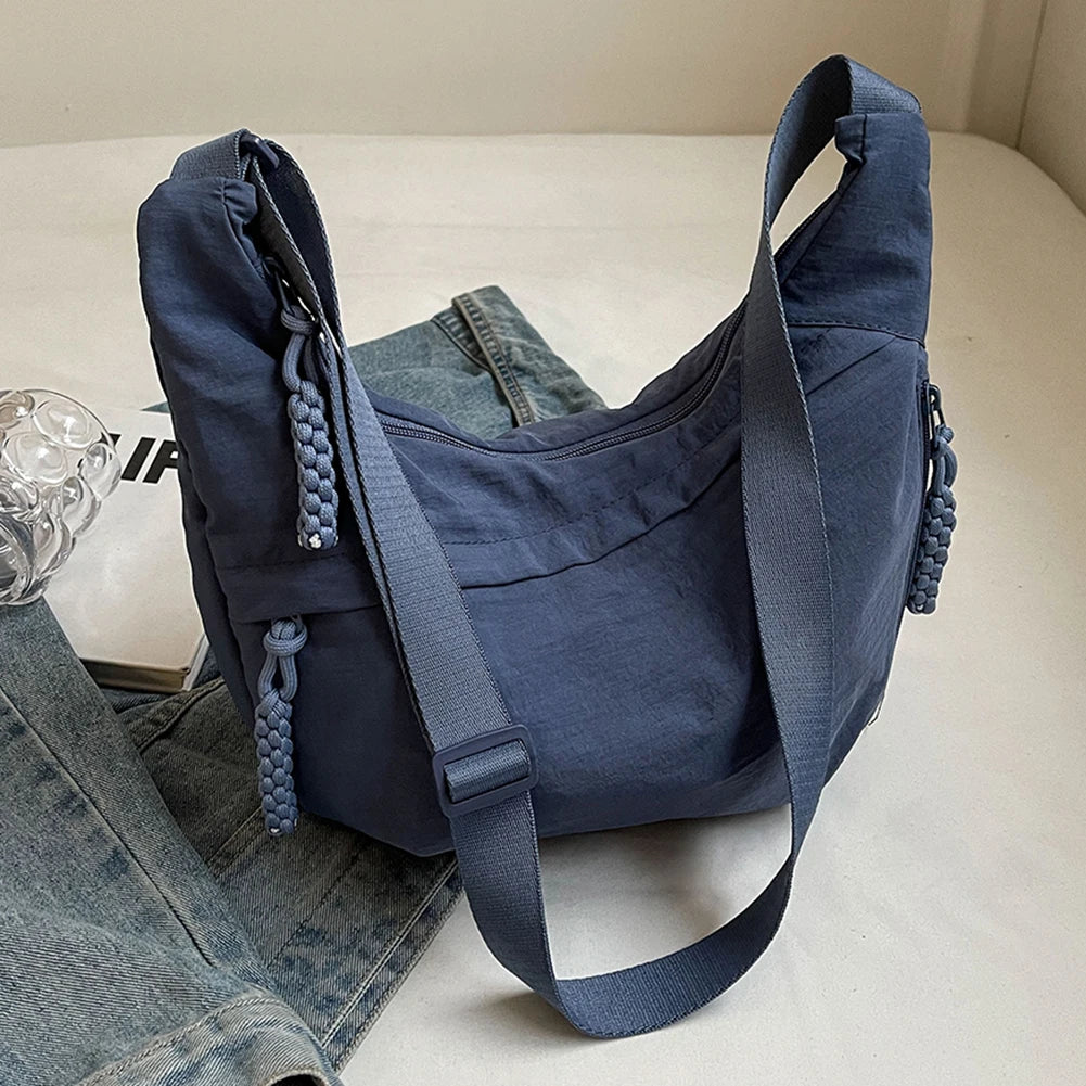 Soft Cloth Women's Crossbody Bag