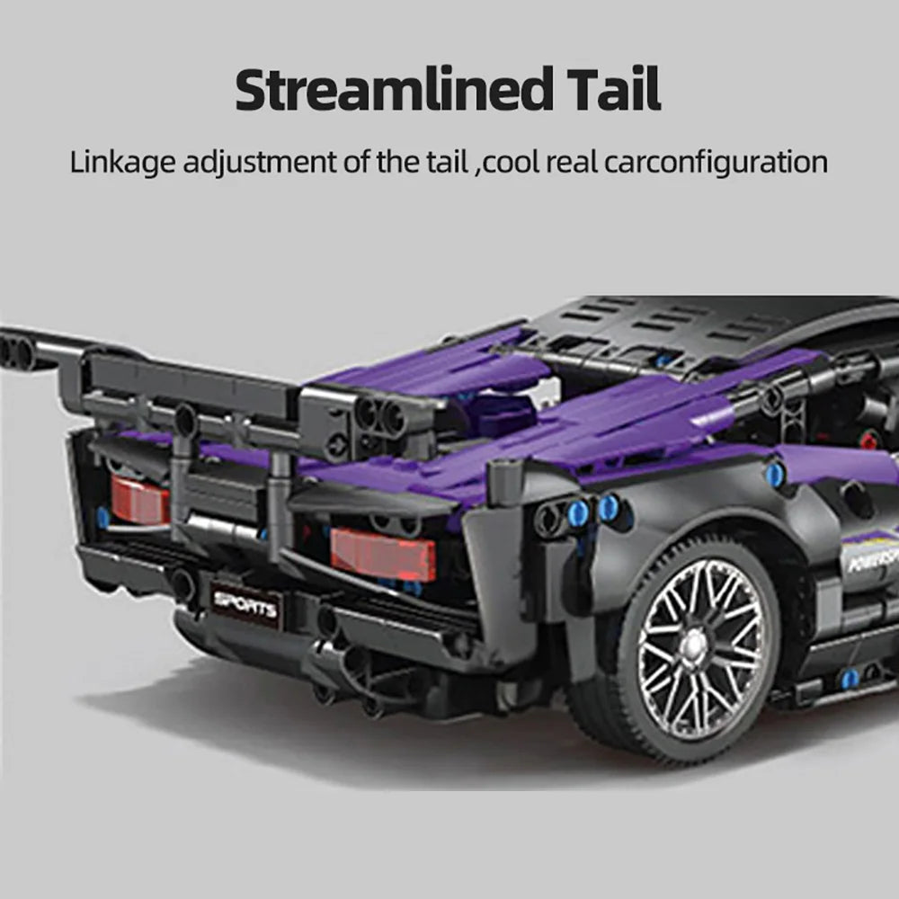 Supercar Building Block Set – 1215pcs