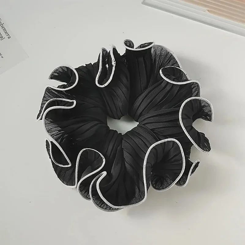 Korean Retro Oversize Chiffon Scrunchies