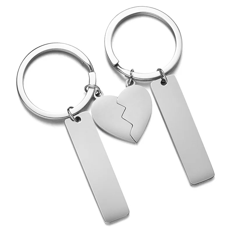 Custom Spotify Code Couple Keychains