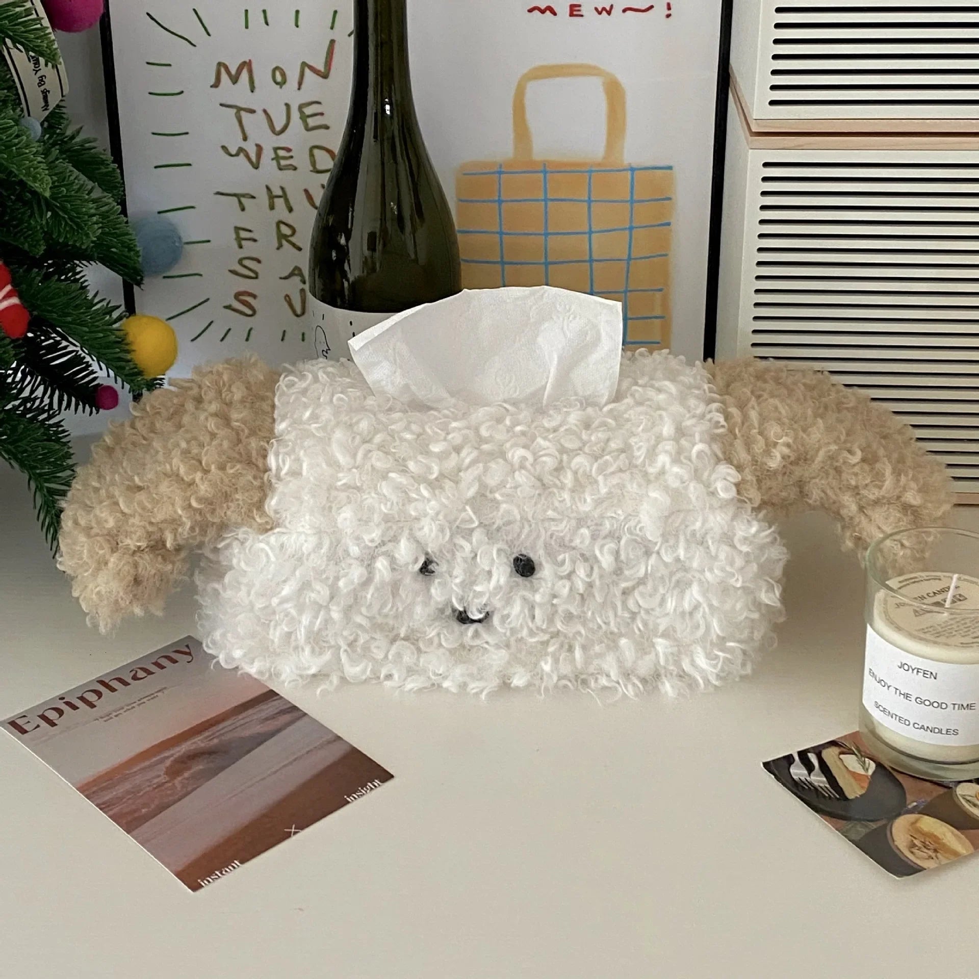 Creative Kitchen Tissue Box Organizer