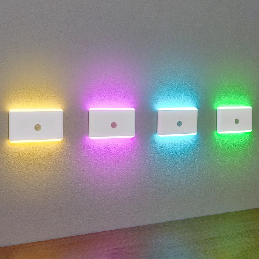 2PCS Magnetic Motion Sensor Night Light