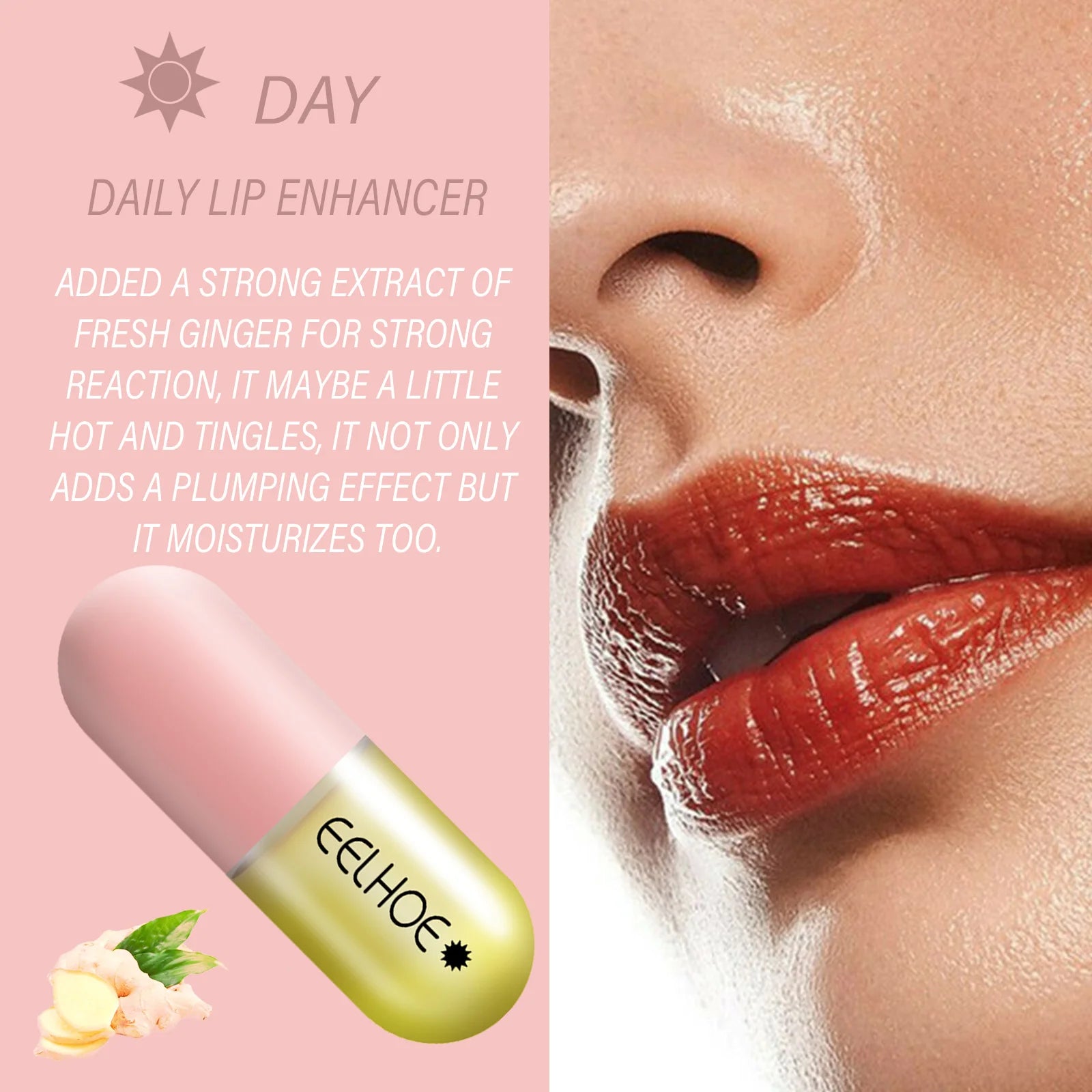 EELHOE Lip Plumper & Moisturizer Set
