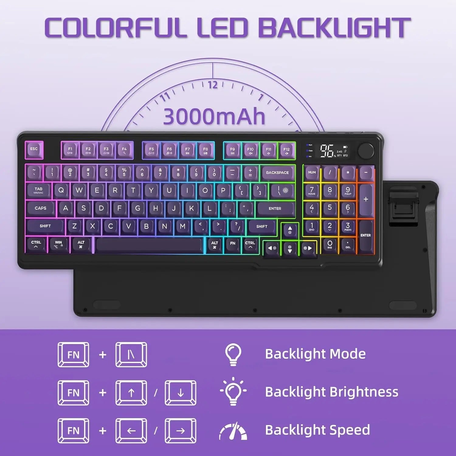MAMBASNAKE x FREEWOLF M96 Wireless KB