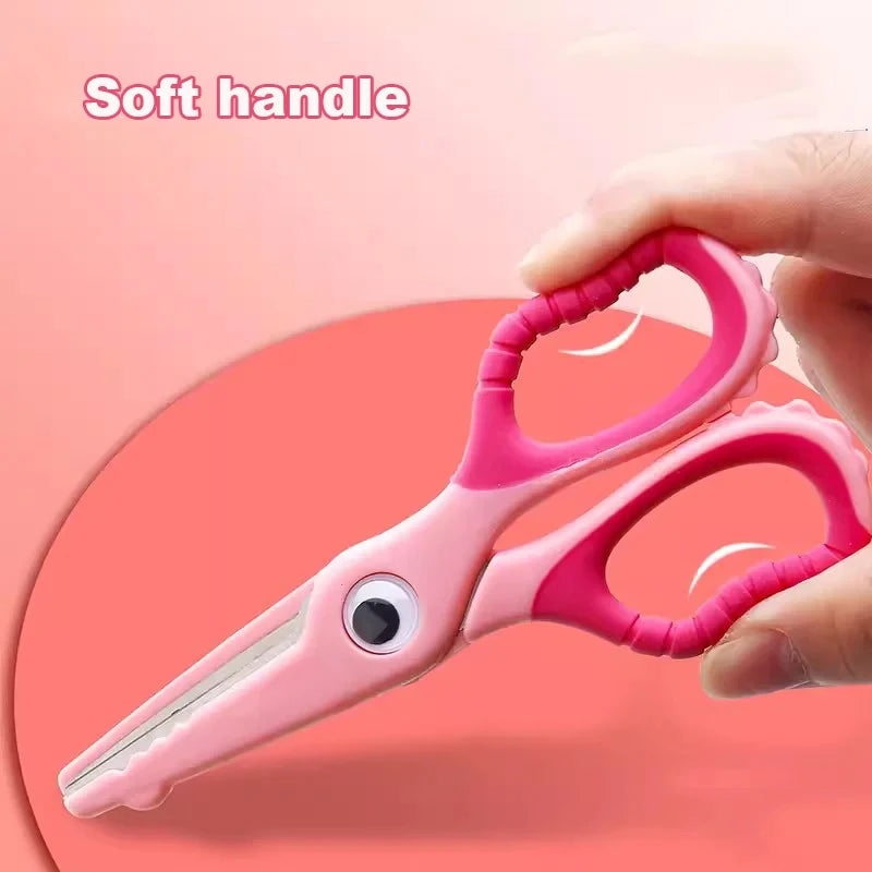 Cartoon Safety Scissors for Kids Crafts