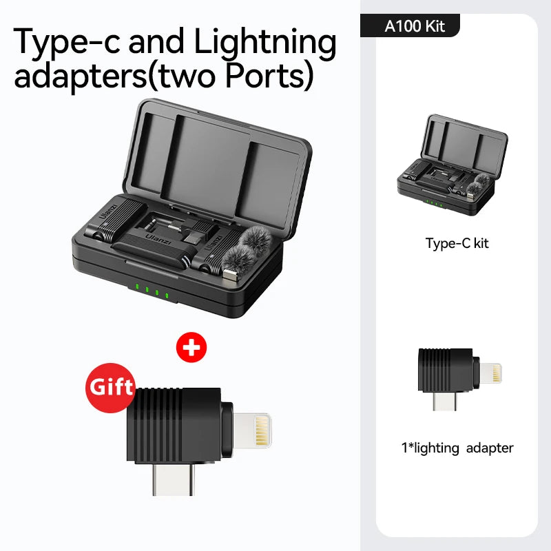 Ulanzi A100 Wireless Lavalier Mic