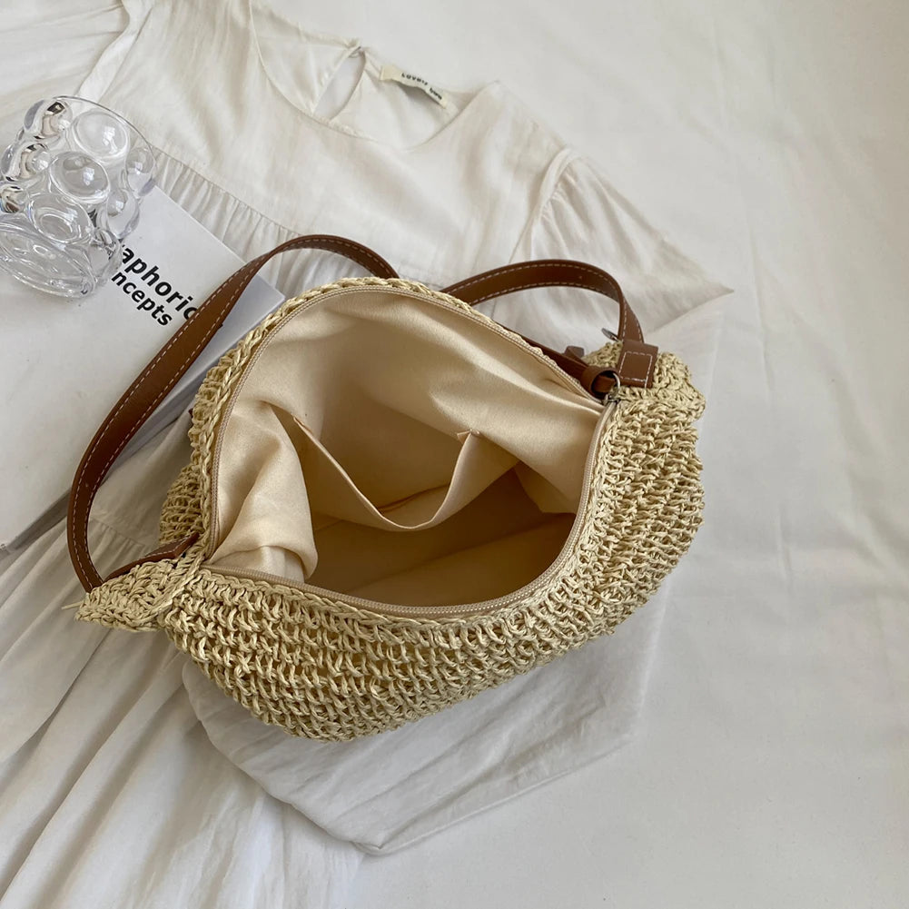 Stylish Handmade Woven Beach Bag