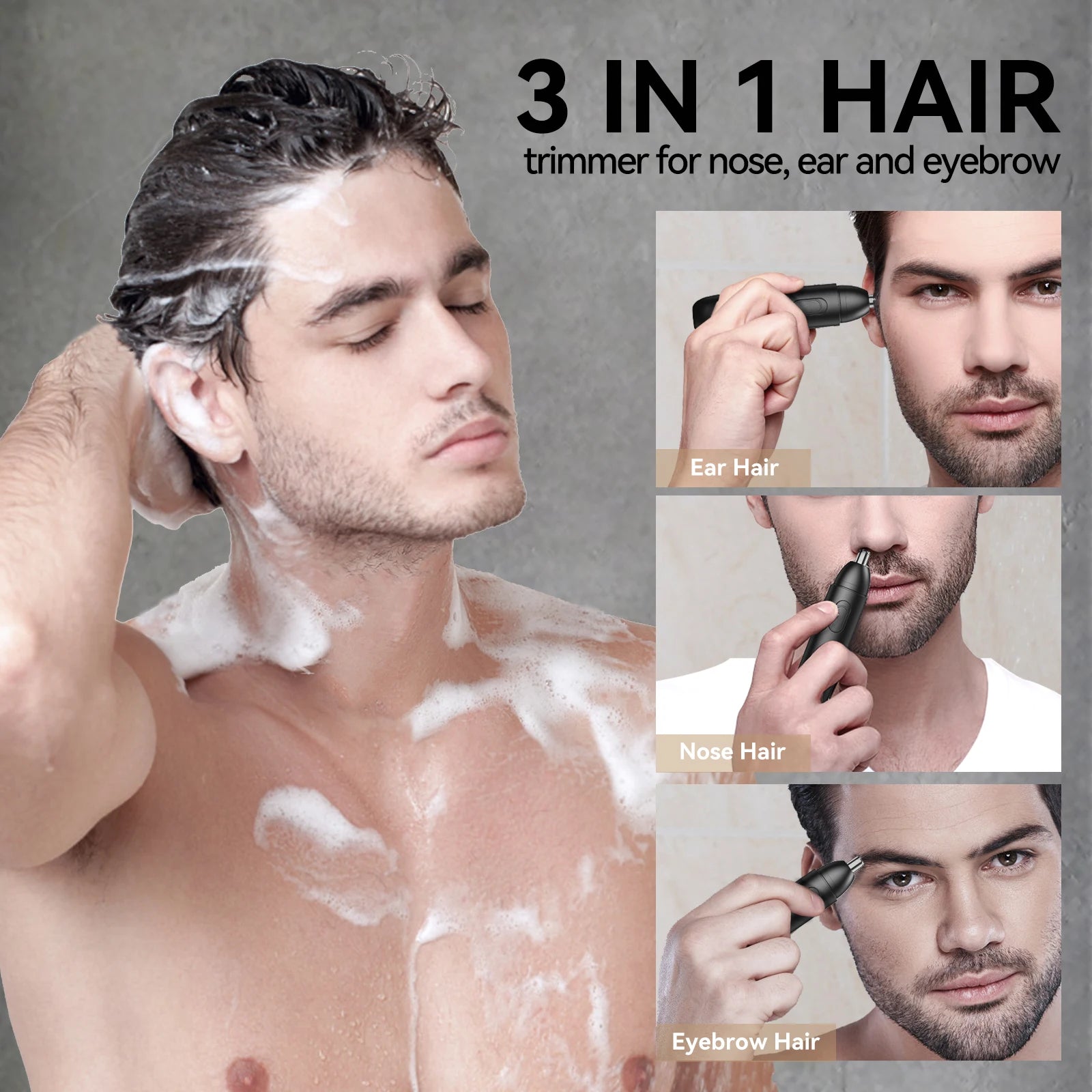 MAXGROOM Rechargeable Nose Hair Trimmer