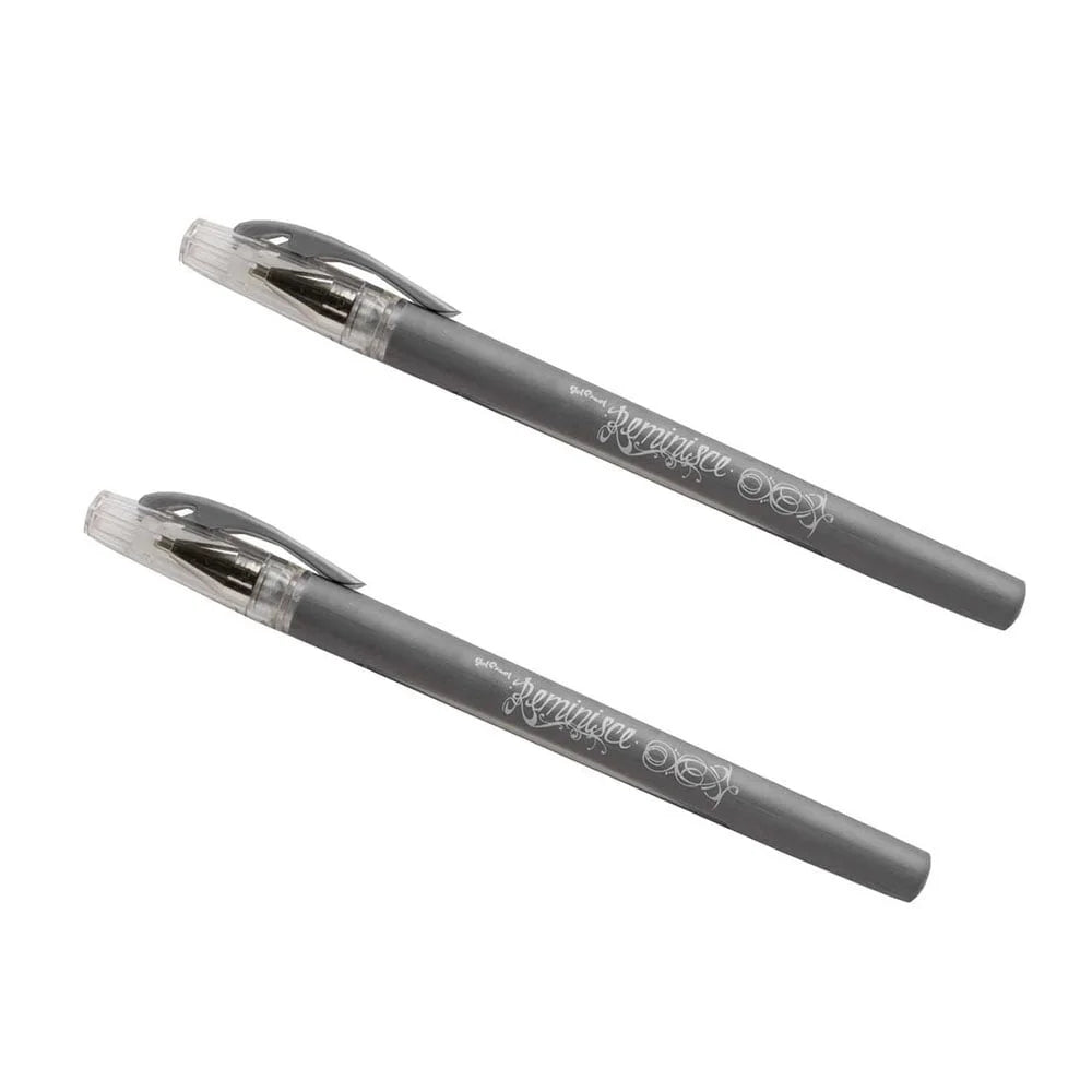 Silver Ultra Fine Gel Pens 0.7mm – 2 Pack
