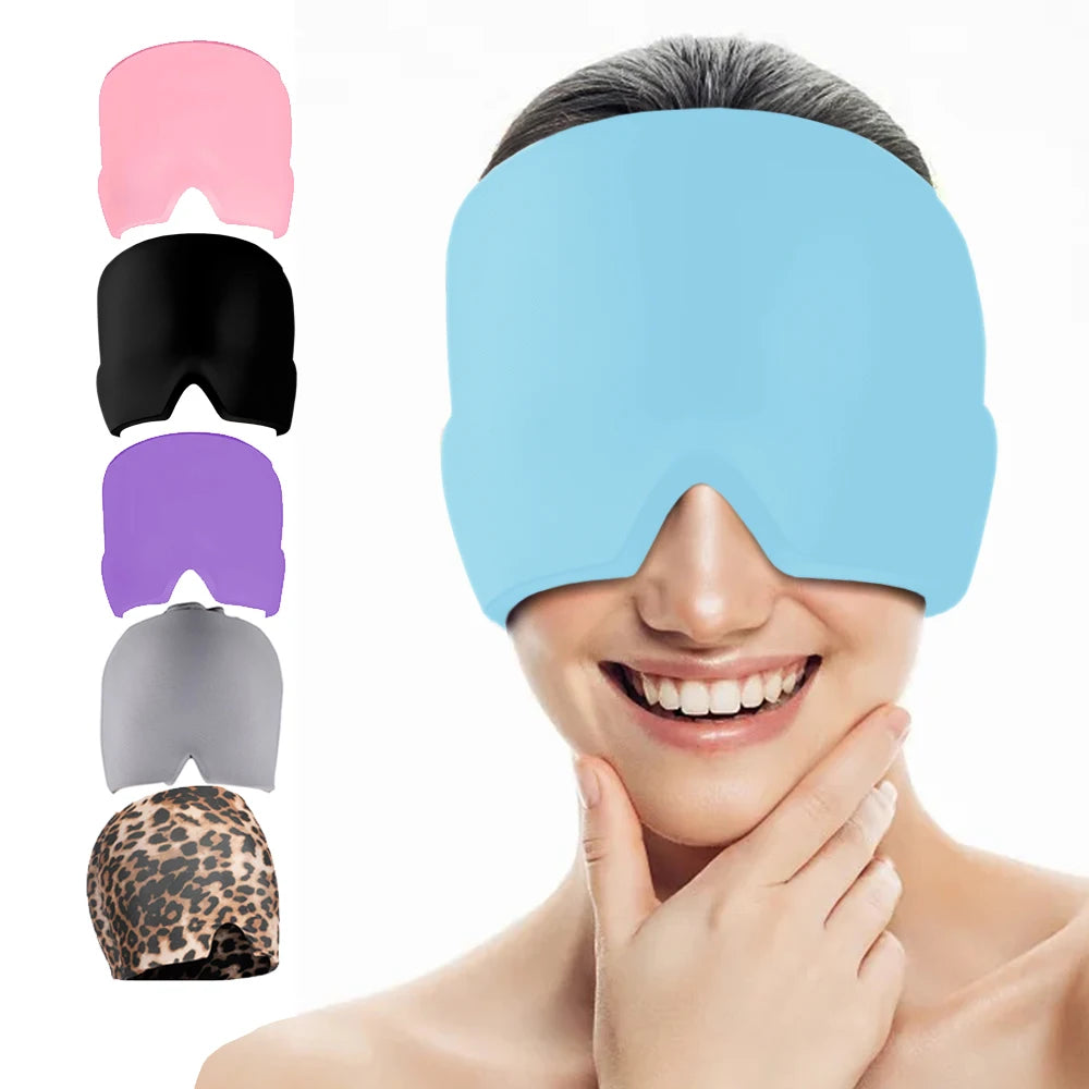 Migraine Relief Gel Therapy Hat Cap