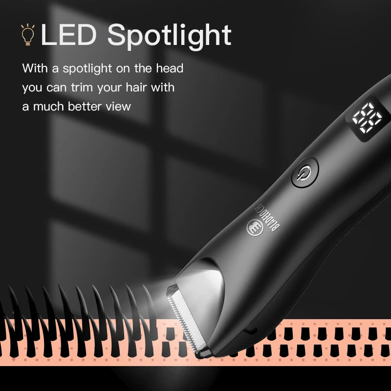 Professional Rechargeable Groin Body Trimmer