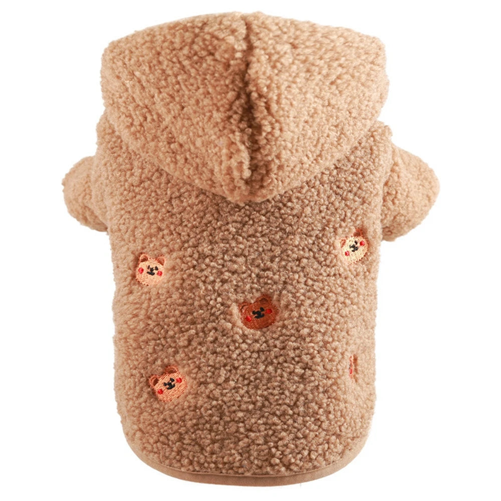 Warm Hooded Winter Coat for Pets