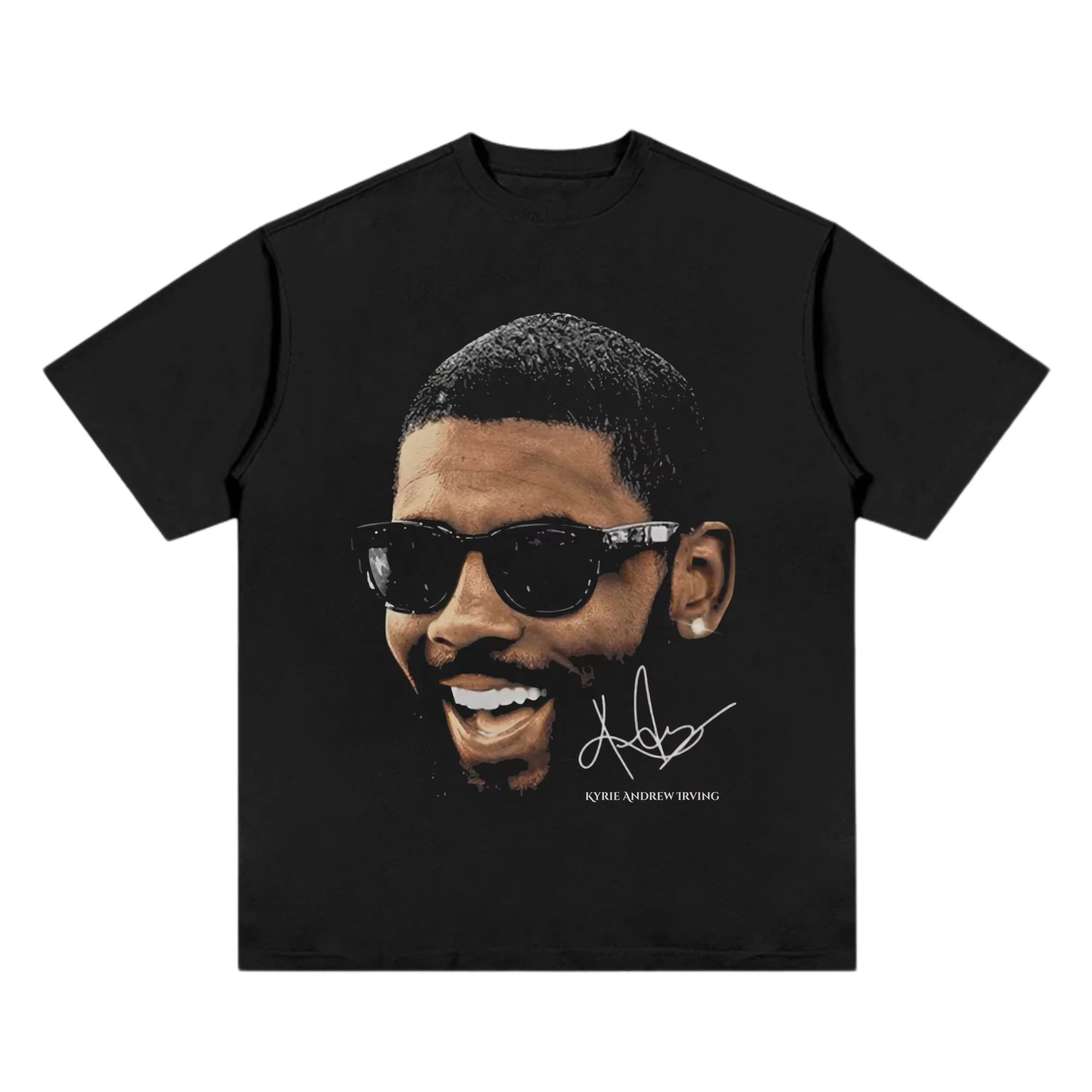 Baumwoll-T-Shirt mit Basketball-Star-Print