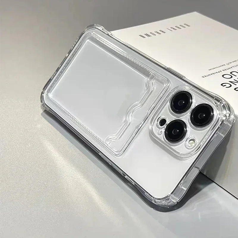 Shockproof Clear Silicone iPhone Case