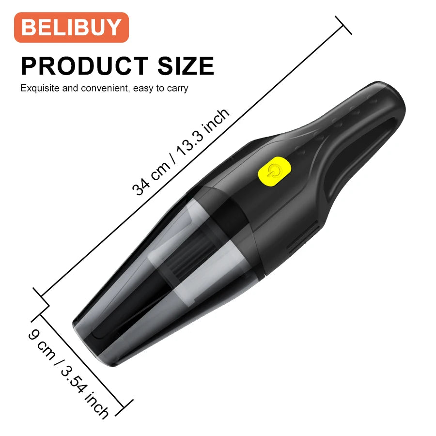 Multifunctional ABS Car Vacuum Cleaner