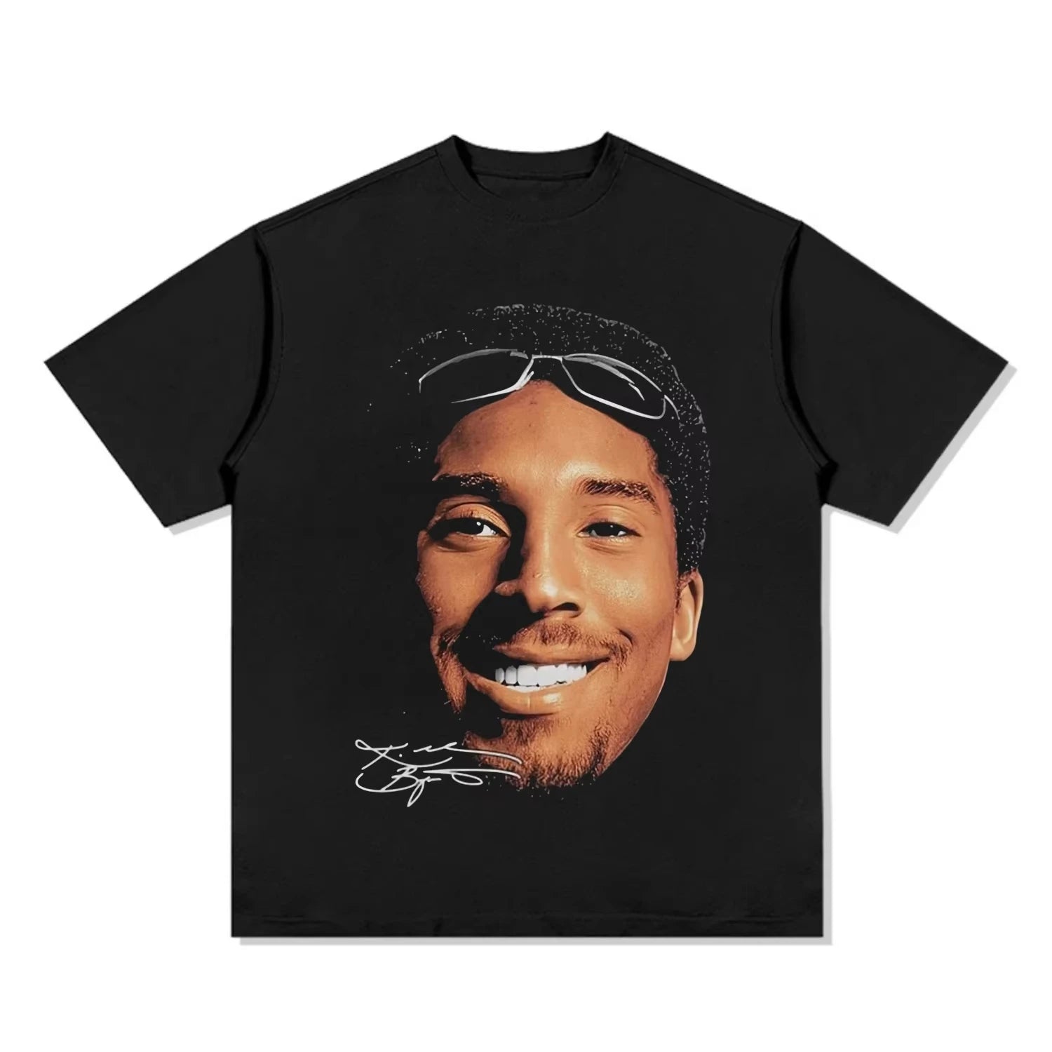 Baumwoll-T-Shirt mit Basketball-Star-Print