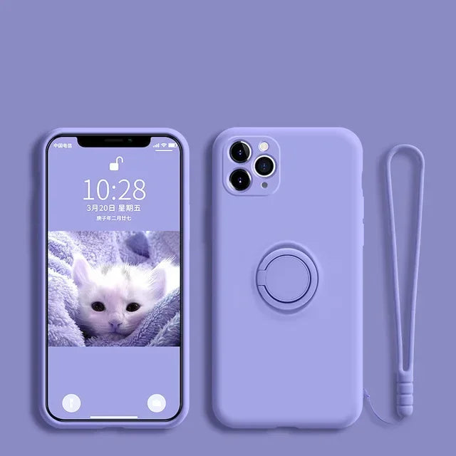 Luxury Magnetic Ring iPhone Case Cover