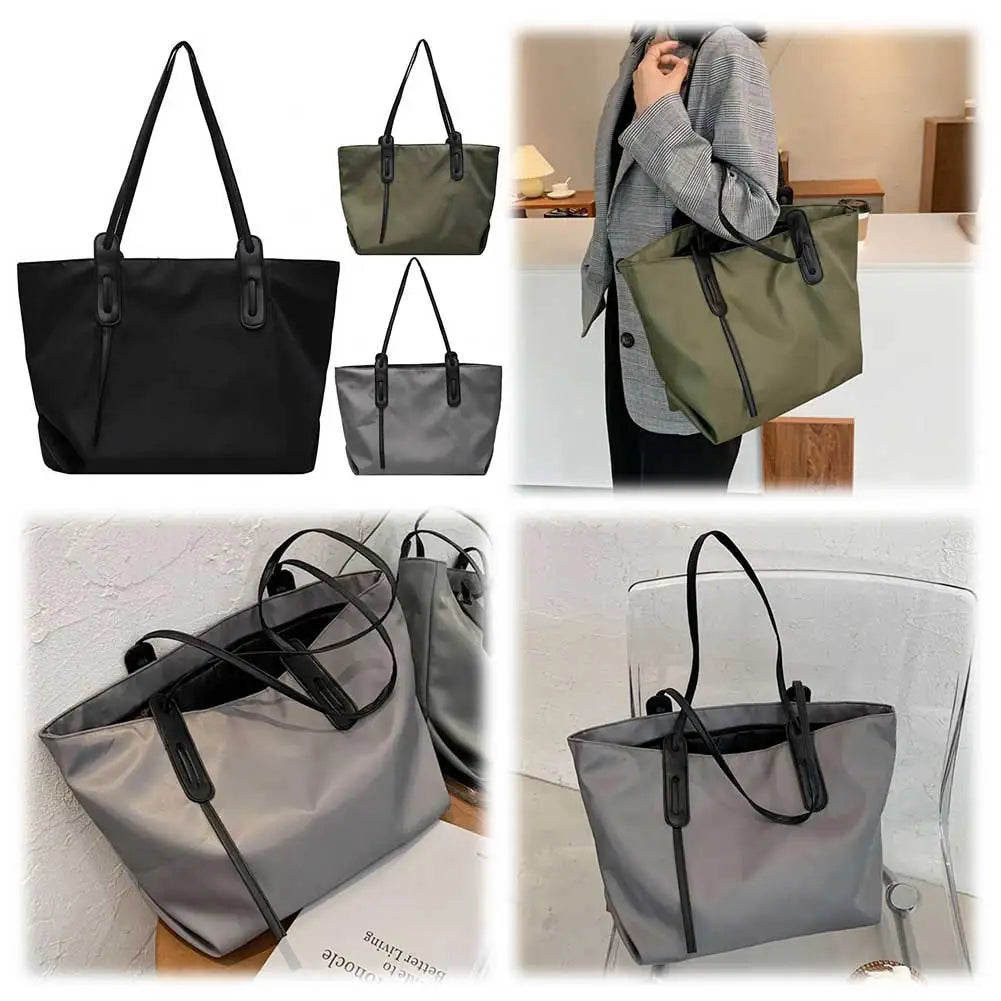 Nylon Large Shoulder Handbag for Women