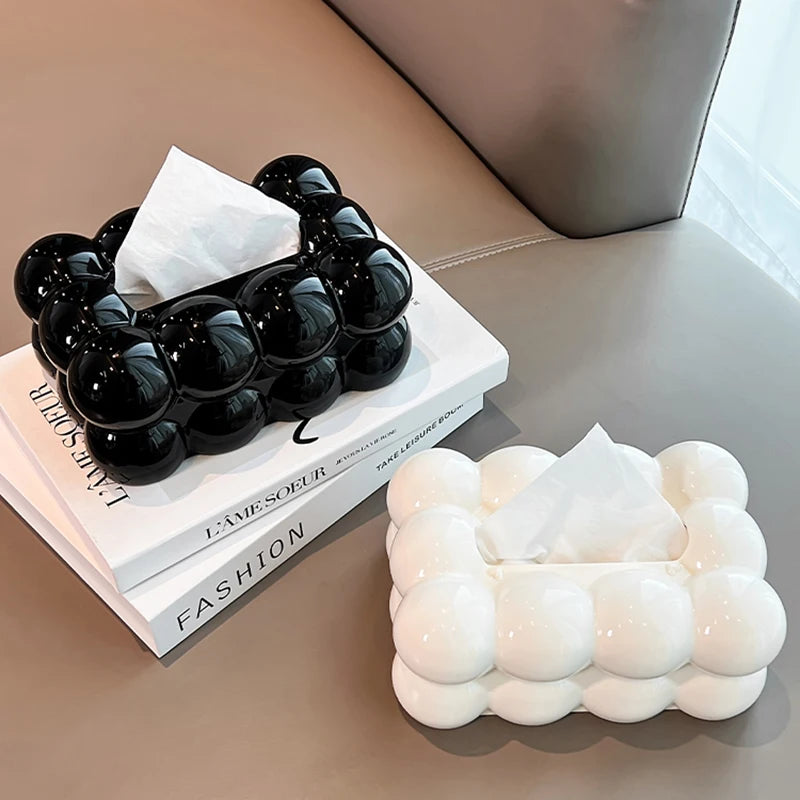 High Aesthetic Cream Tissue Box