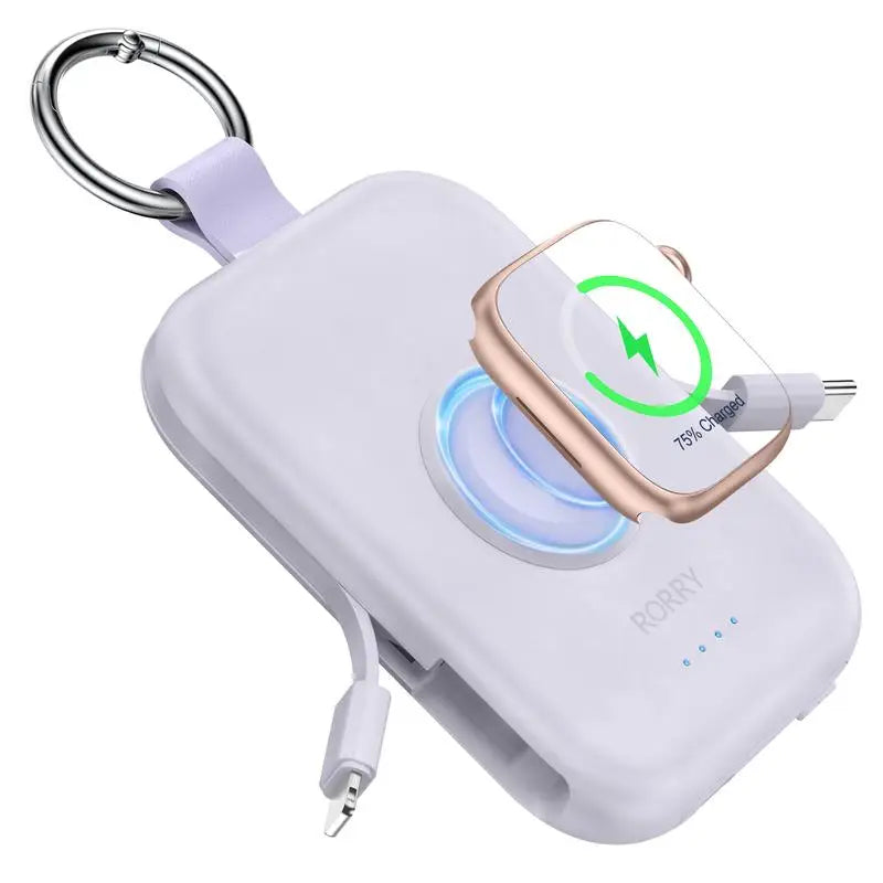 RORRY 5000mAh Fast Charger w/ Cables