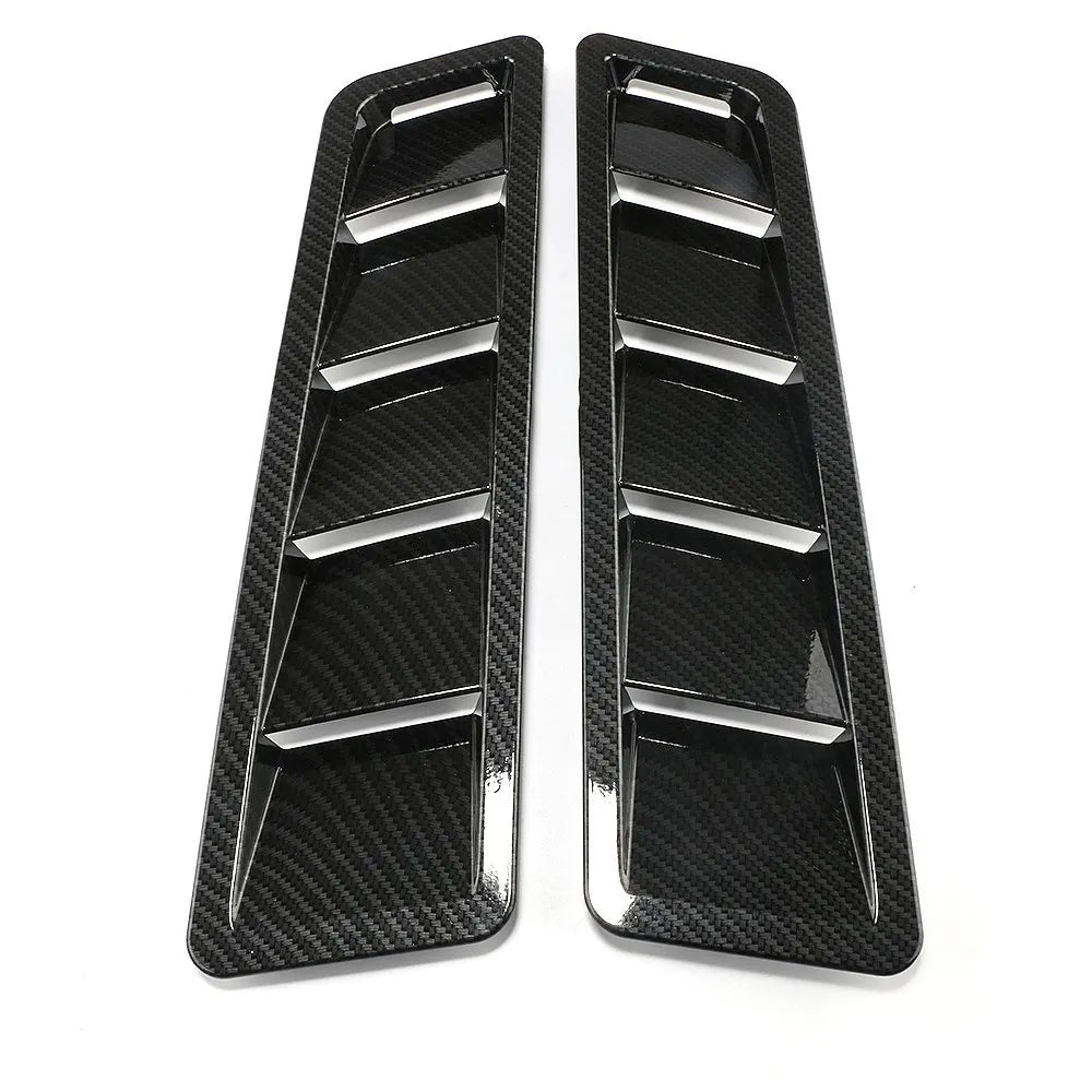 2Pcs Universal Car Hood Scoop Trim