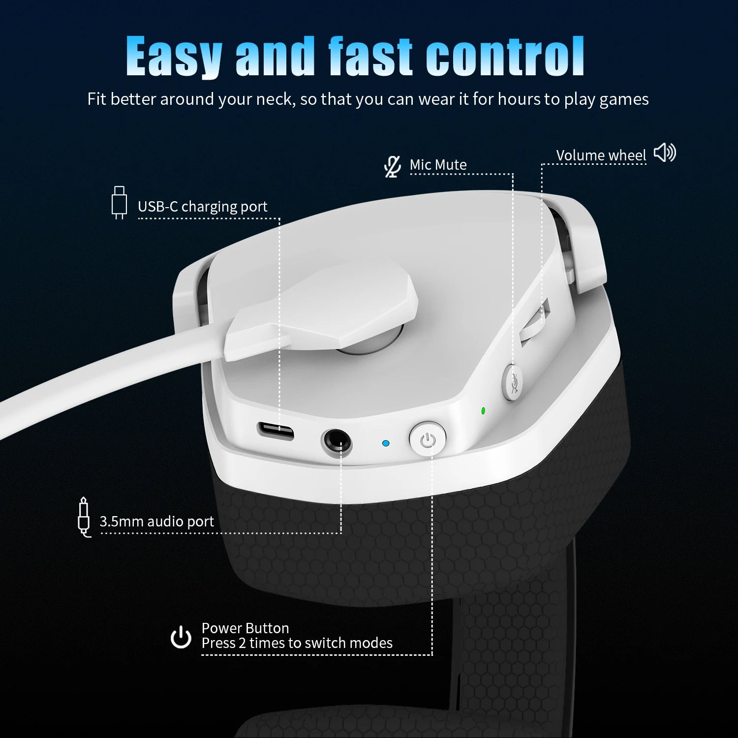NUBWO G06 Wireless 7.1 Gaming Headset