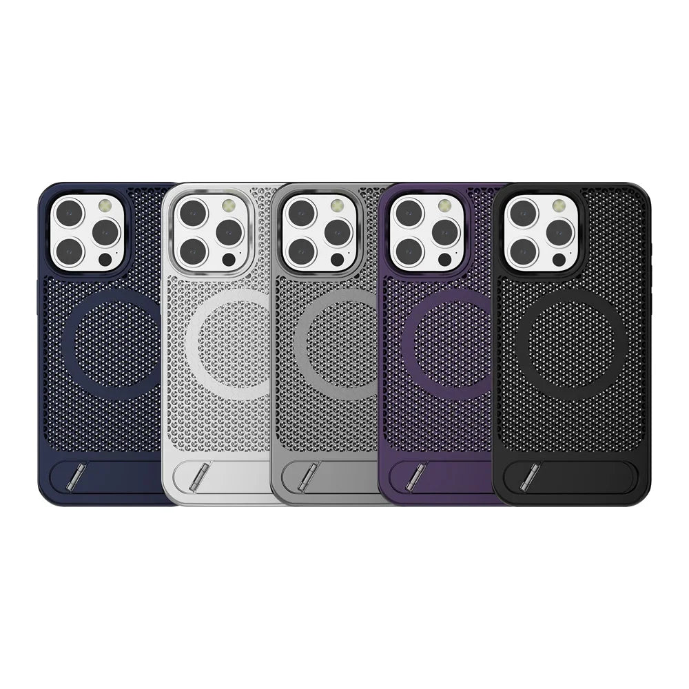 Luxury Cooling Magnetic iPhone Case