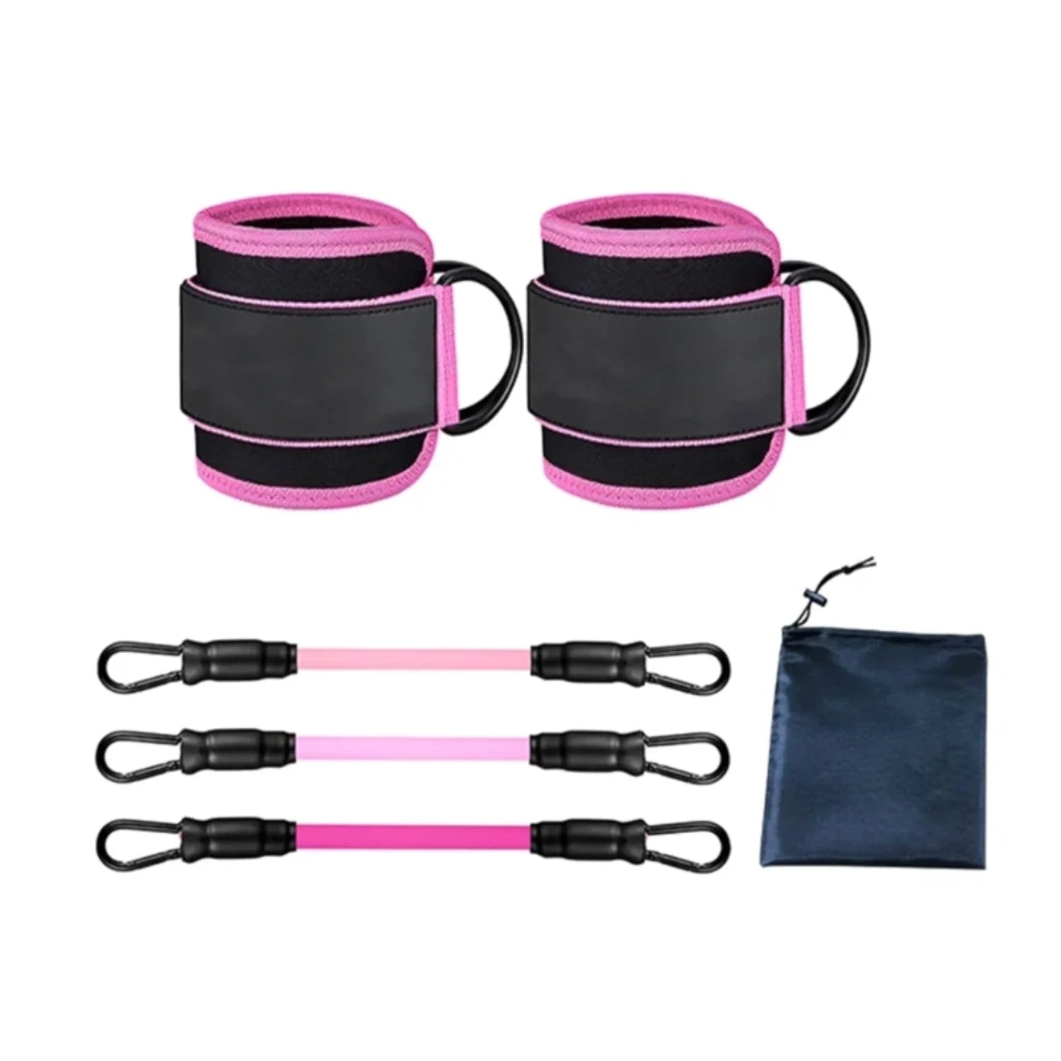 Glutes & Leg Bands with Ankle Strap