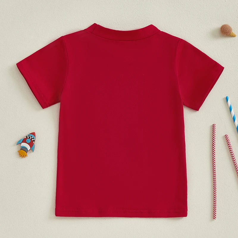 Patriotic USA Flag Kids T-Shirt