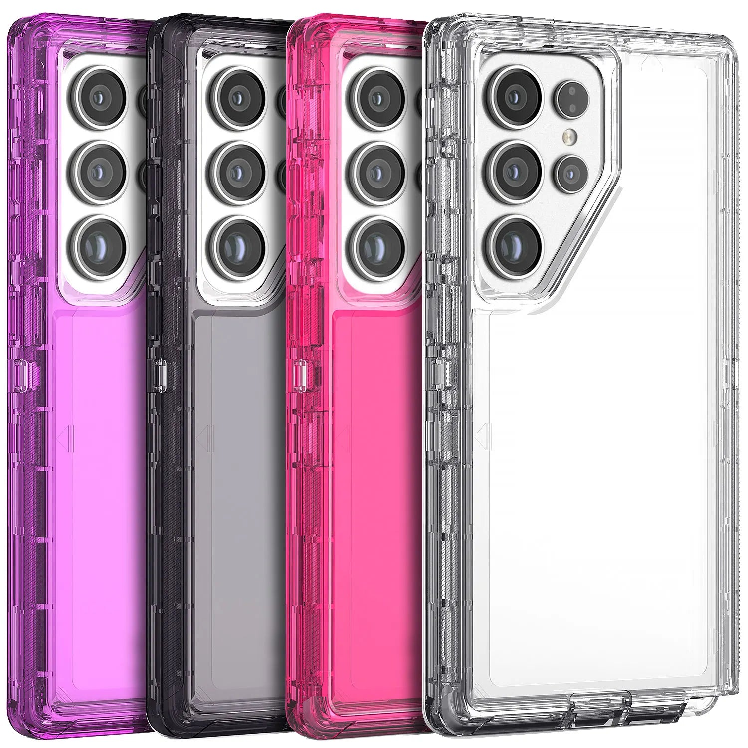 Hybrid Rugged Clear Samsung S23 Case