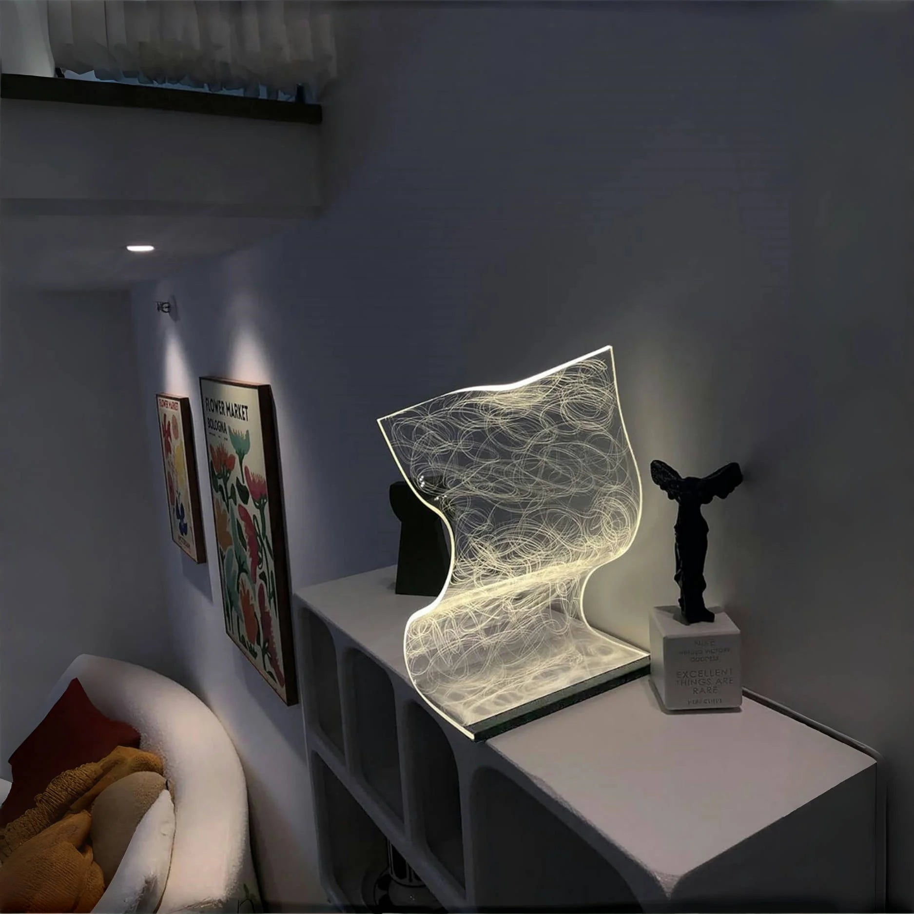 3-Color Adjustable Modern LED Desk Lamp