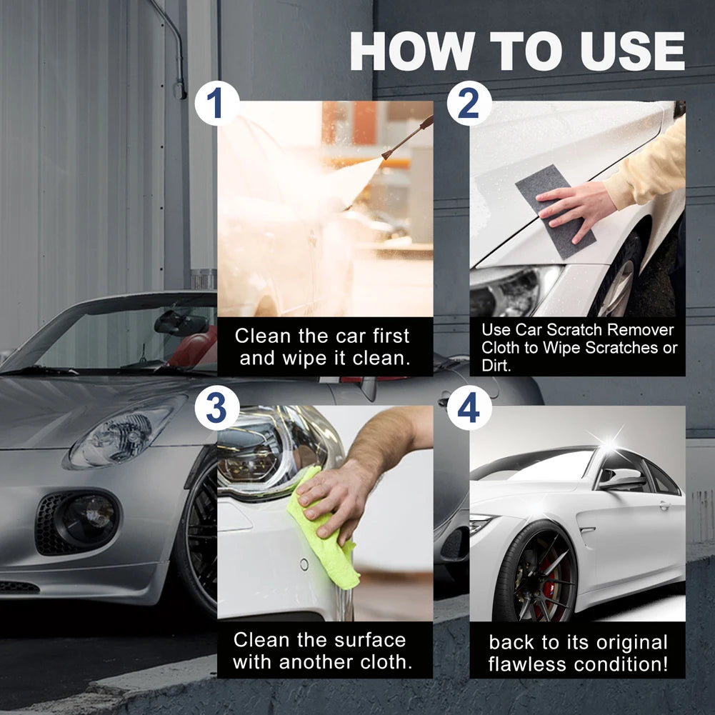 6 PCS Nano Sparkle Car Scratch Remover