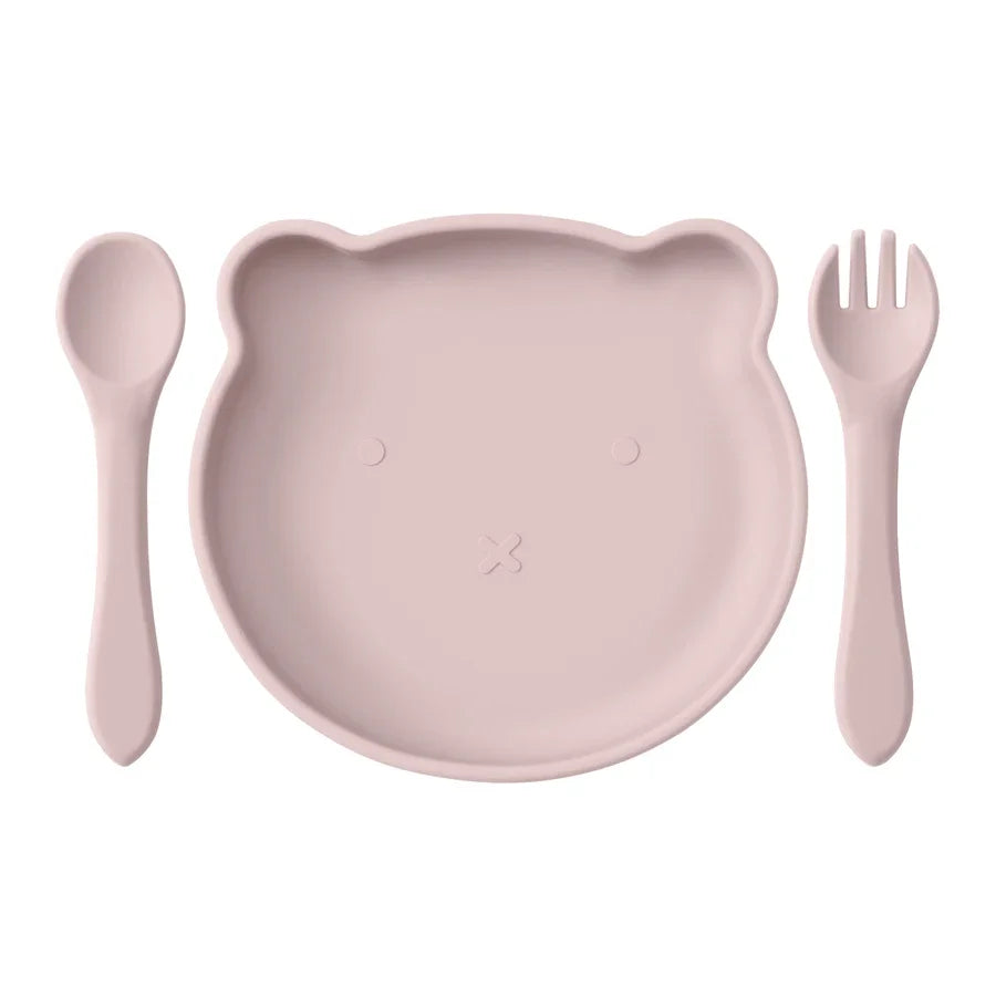 Silicone Baby Feeding Set - BPA Free