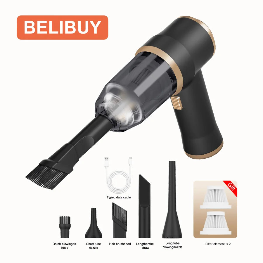 Wireless High Power Car Vacuum Cleaner