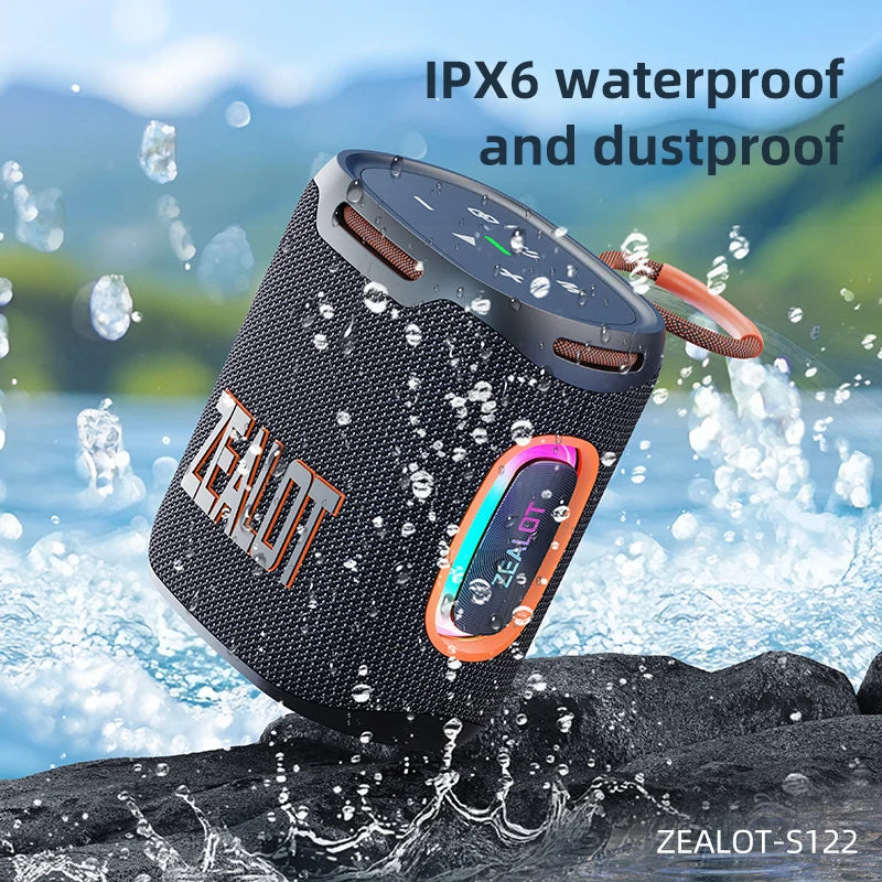 Zealot S122 25W wasserdichter Bluetooth-Lautsprecher