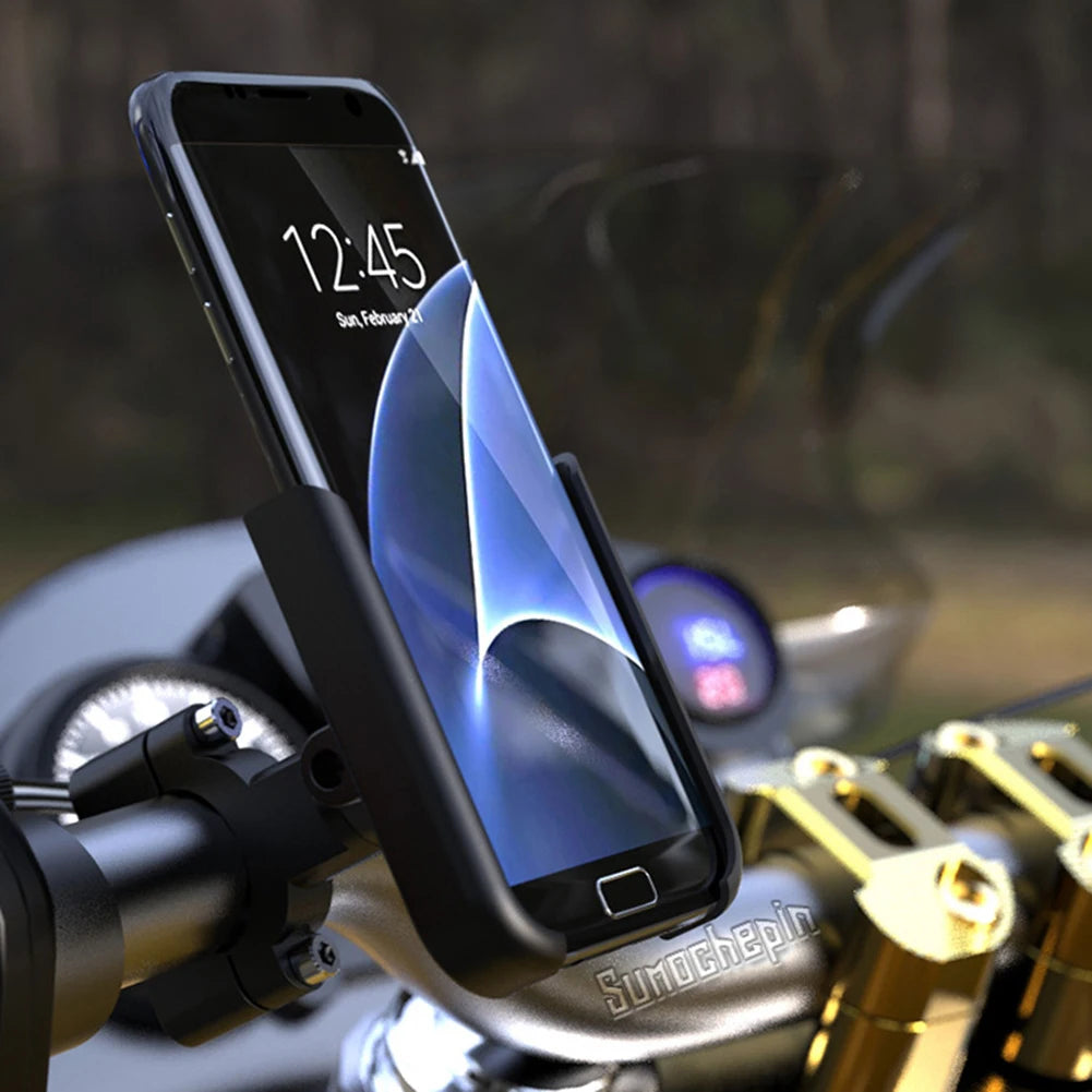 360° Rotatable Shockproof Bike Phone Mount