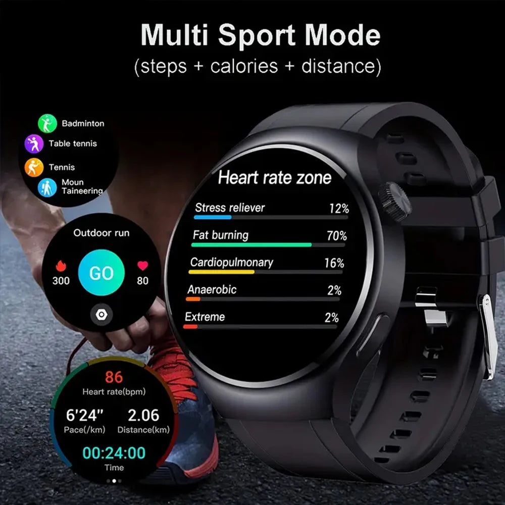 SENBONO Smartwatch mit Bluetooth-Anruf