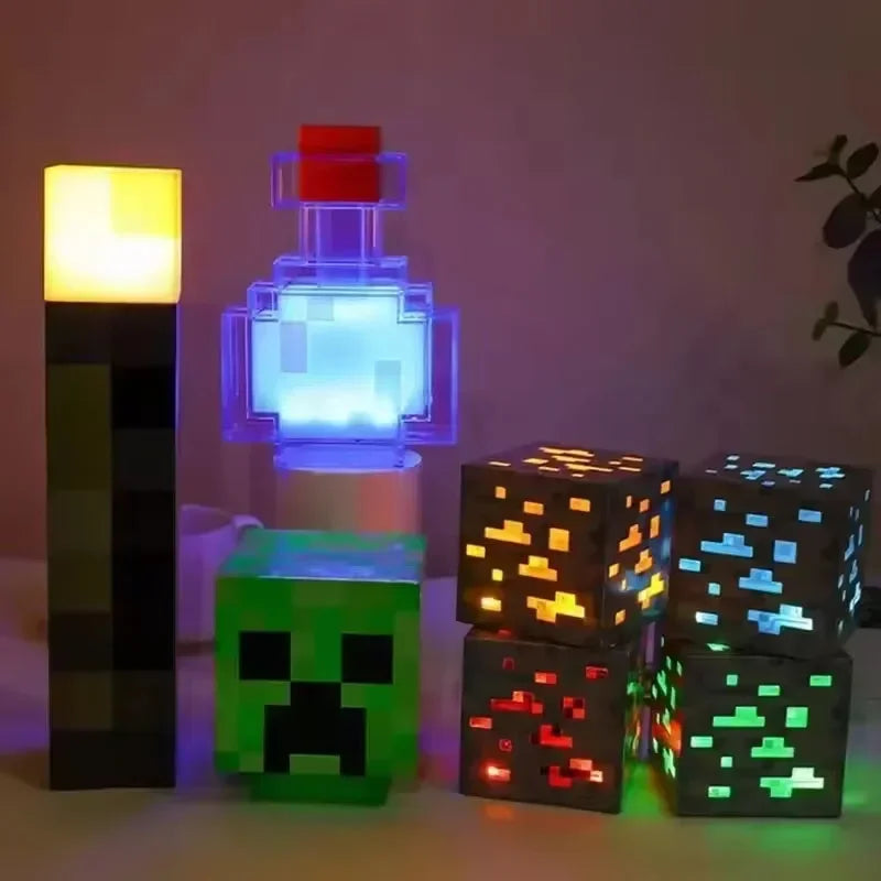 USB Brownstone Flashlight Night Lamp