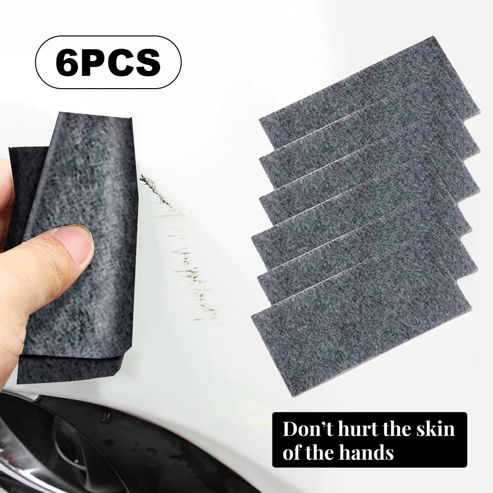 6 PCS Nano Sparkle Car Scratch Remover
