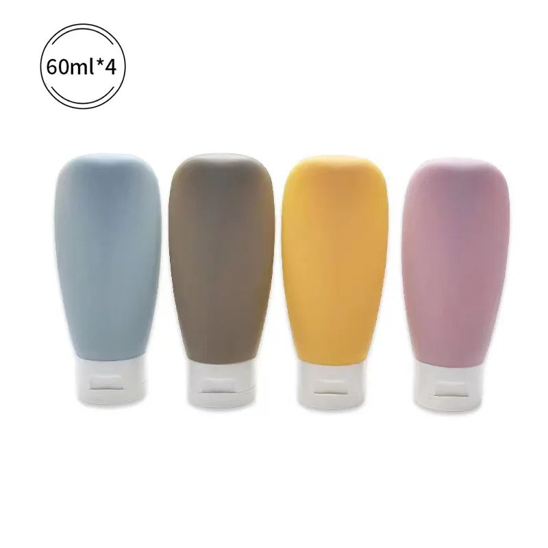 4pcs Travel Refillable Bottle Set