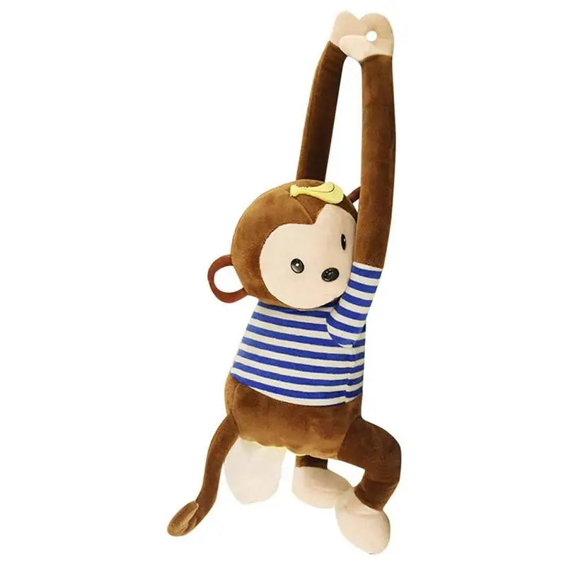 Cute Cartoon Monkey Tissue Box Cover