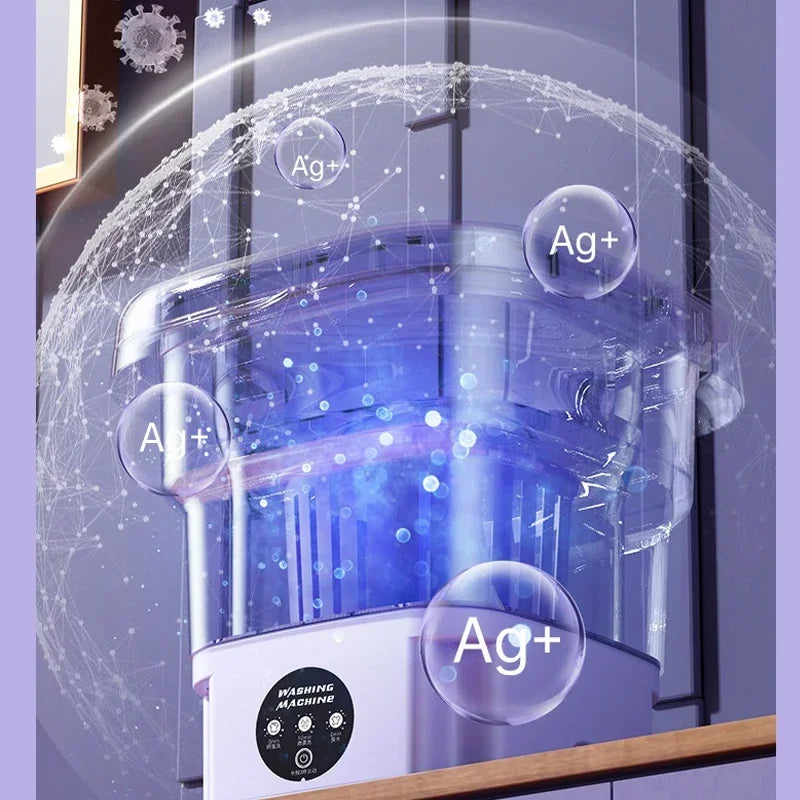 Portable Folding Washing Machine