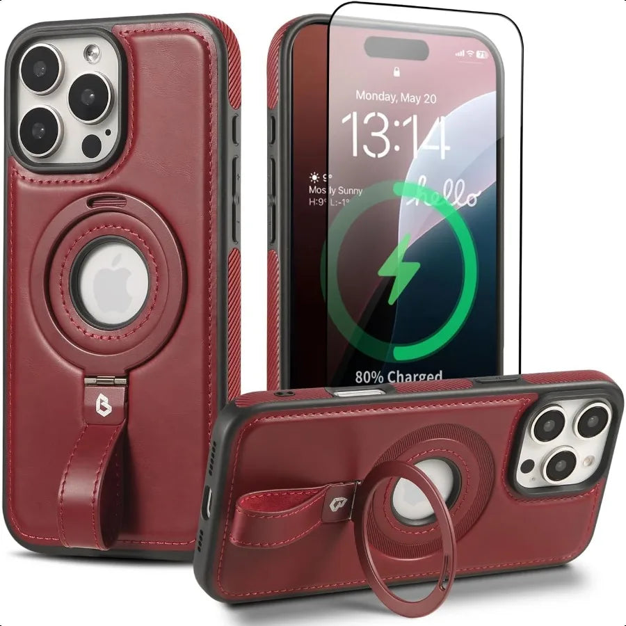 Magnetic Ring Grip iPhone 16 Pro Case